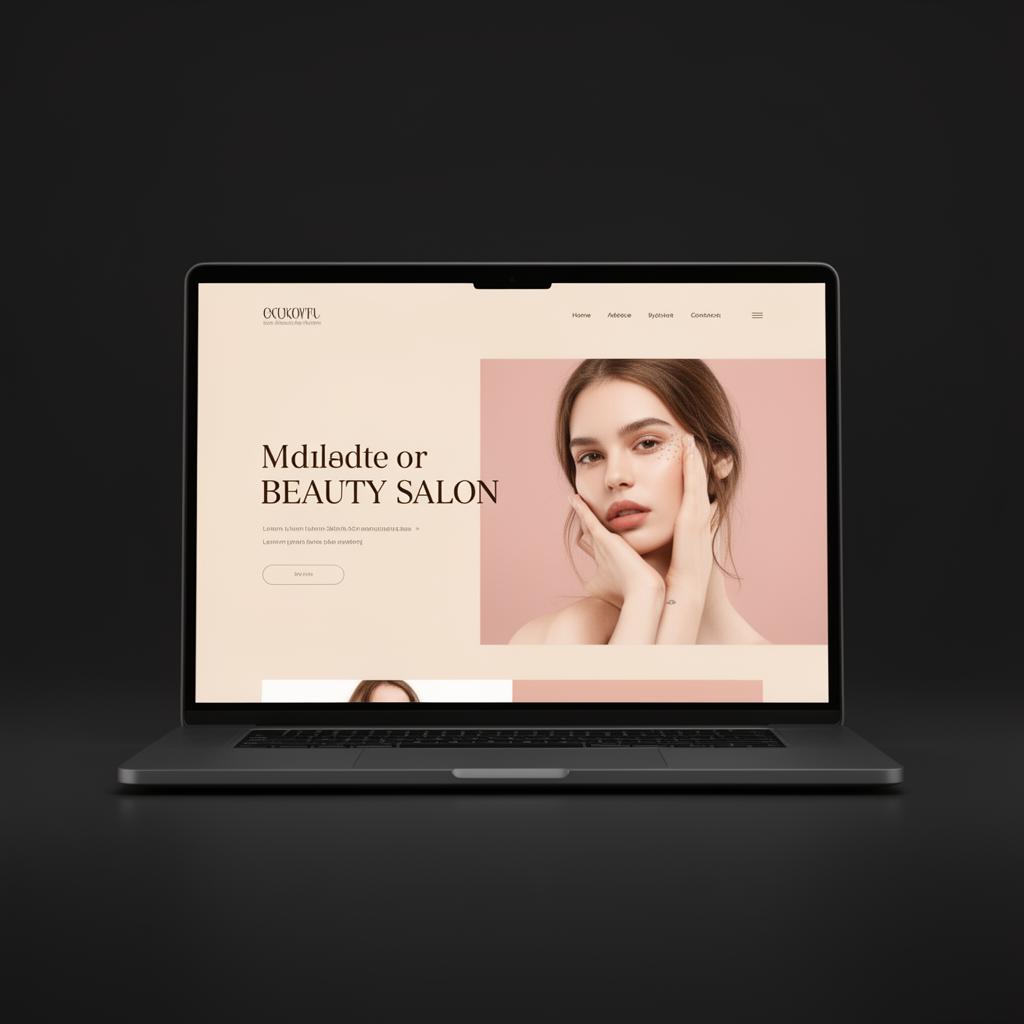 Ukázkový návrh — Beauty studio