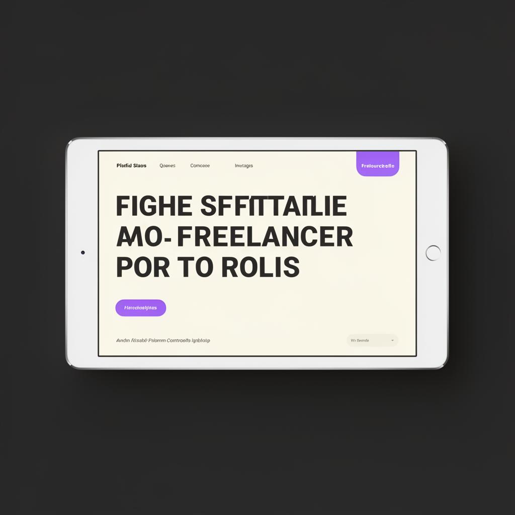 Ukázkový návrh — Freelancer